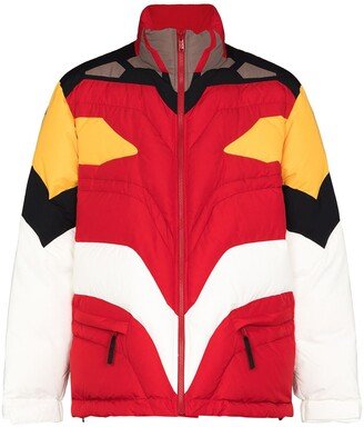 x Evangelion padded puffer jacket