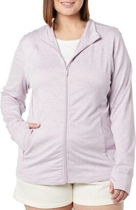 Women's Brushed Tech Stretch Full-Zip Jacket (Available in Plus Size)