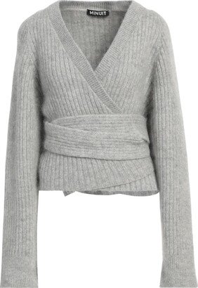 MINUIT Wrap Cardigans Grey