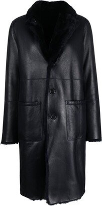 Reversible Shearling Coat-AC