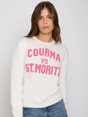 Woman Sweater With Courma Vs St. Moritz Print