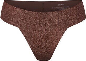 Naked Shine Dipped Thong | Cocoa