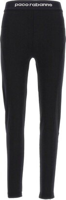 Logo Detailed High Waisted Leggings