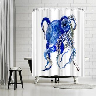 71 x 74 Shower Curtain, Octopus 6 by Suren Nersisyan