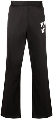 Arrows-motif track pants