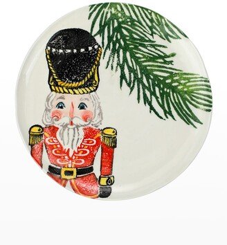 Nutcrackers Red Salad Plate