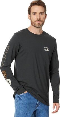 ANP Long Sleeve Tee (Pirate Black) Men's T Shirt