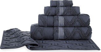 4-Piece Turkish Cotton Wash Cloth Set-AK