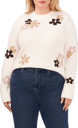 Floral Crewneck Sweater