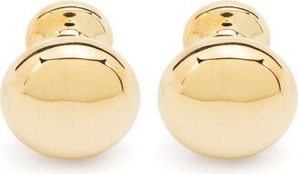 Polished Rounded-Shape Cufflinks