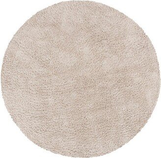 August Shag AUG561 Power Loomed Area Rug - Beige