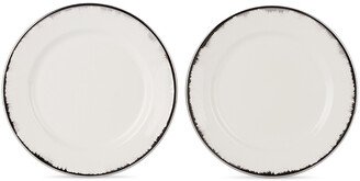 Silver Eclipse Plain Plate Set