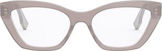 Fendi Eyewear Cat-Eye Frame Glasses-AF