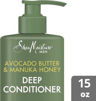 SheaMoisture Men Deep Conditioner - Avocado Butter & Manuka Honey - 15 fl oz