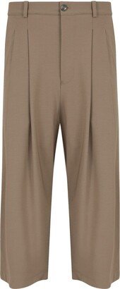 Capri cropped trousers