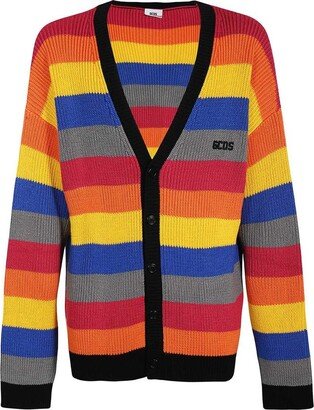 Rainbow Knitted Cardigan