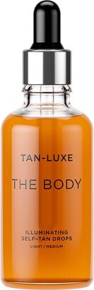 The Body Illuminating Tan Drops 50ml, Tanning, Light Medium