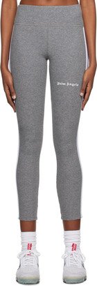 Gray Track Sport Leggings