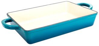 Crockpot Artisan 13In Enameled Cast Iron Lasagna Pan