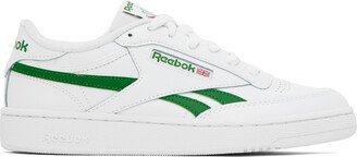 White & Green Club C Revenge Sneakers