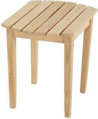 W Unlimited Oceanic Collection Solid Wood Side Table