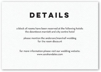 Enclosure Cards: Modern Corners Wedding Enclosure Card, White, Matte, Standard Smooth Cardstock, Square