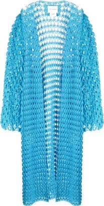 Letanne Crochet Knitted Cardi-Coat