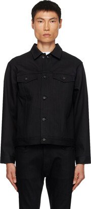 Black Sumi Ink Denim Jacket