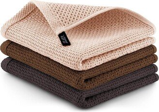 Waffle Weave Kitchen Towels 3 Pc.