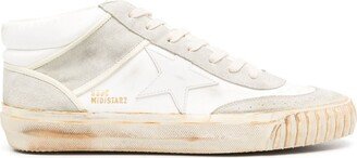 Mid Star leather sneakers