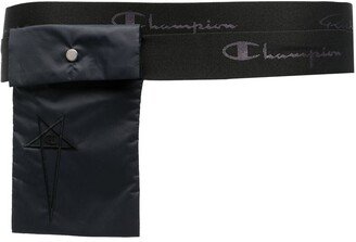 Embroidered-Logo Pocket Belt