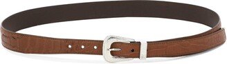 Embossed Buckle Belt-AB