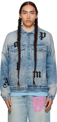 Blue Patches Denim Jacket