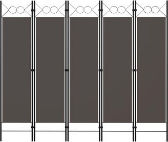 Global Pronex 5-Panel Room Divider 78.7