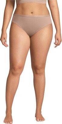 Women's Comfort Knit Mid Rise High Cut Brief Underwear - 2 Pack