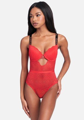 Lace Push Up Bodysuit