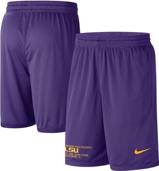 Men's Purple Lsu Tigers Performance Mesh Shorts