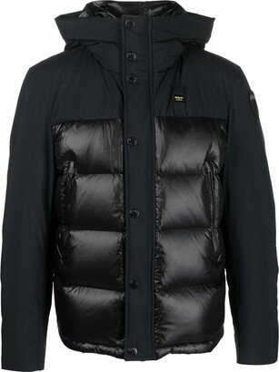 Padded Panel Puffer Jacket