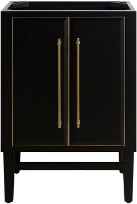 Mason 24 in. Single Bathroom Vanity Cabinet Only in Black