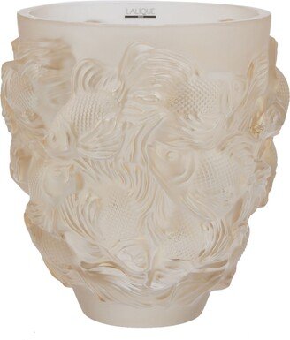 Rosetail crystal vase