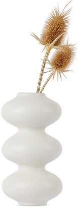 Forma Rosa Studio Matte White Wave Form Vase