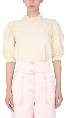 Puff Sleeves Blouse
