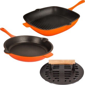 Neo Enameled Cast Iron 3 Piece 10