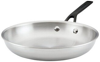 5-Ply Clad Stainless Steel Induction Frying Pan