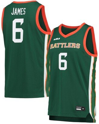 Men's x LeBron James Green Florida A&M Rattlers Replica Basketball Jersey