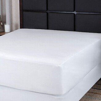 Guardmax Waterproof Fitted Queen Mattress Protector - White