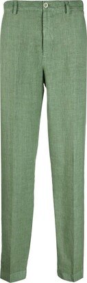 Slim-Cut Chino Trousers-AT