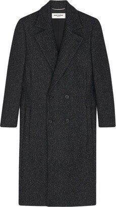 Double-Breasted Wool Coat-BB