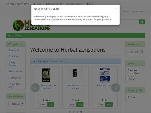 Herbalzensations Promo Codes & Coupons