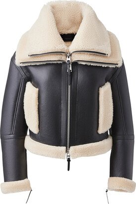 Penelopa Sheepskin Jacket With Double Collar